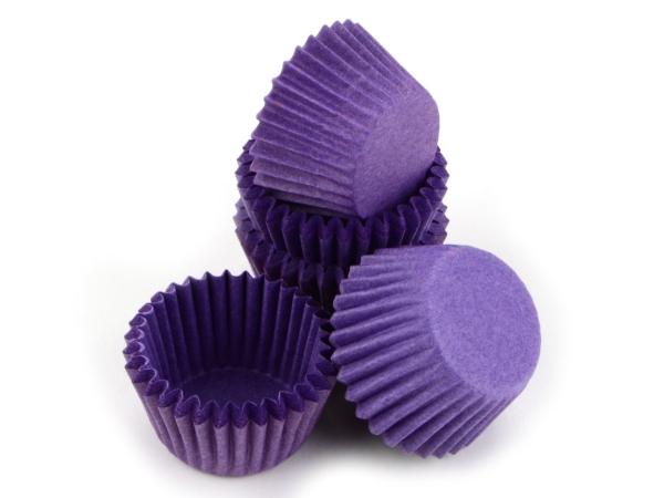 Pralinenkapseln - Violett - 100 Stück